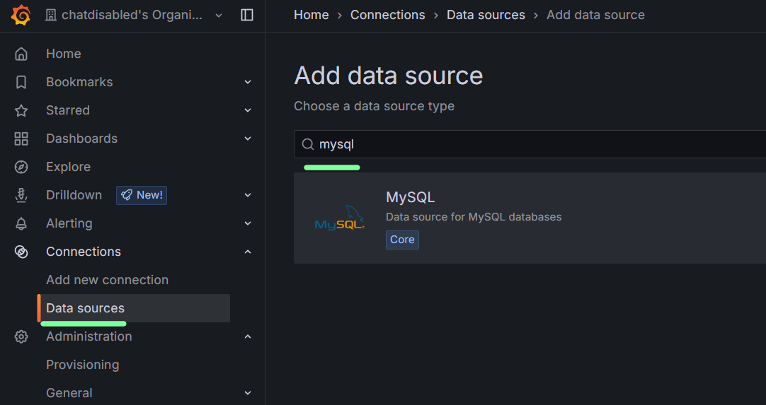 Grafana Data Source
